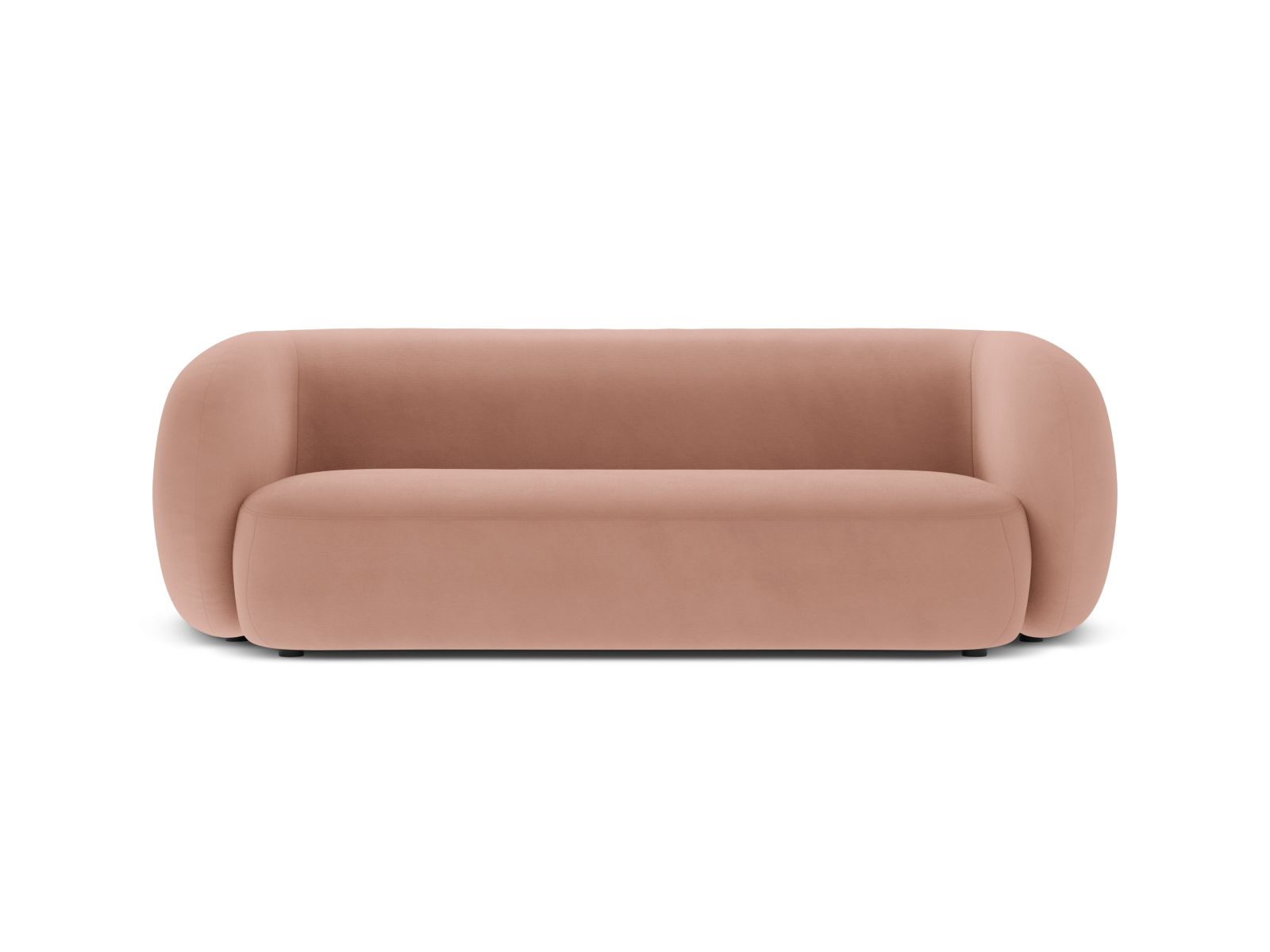 Velvet Modular Sofa, "Kate", 3 Seats, 213x99x76