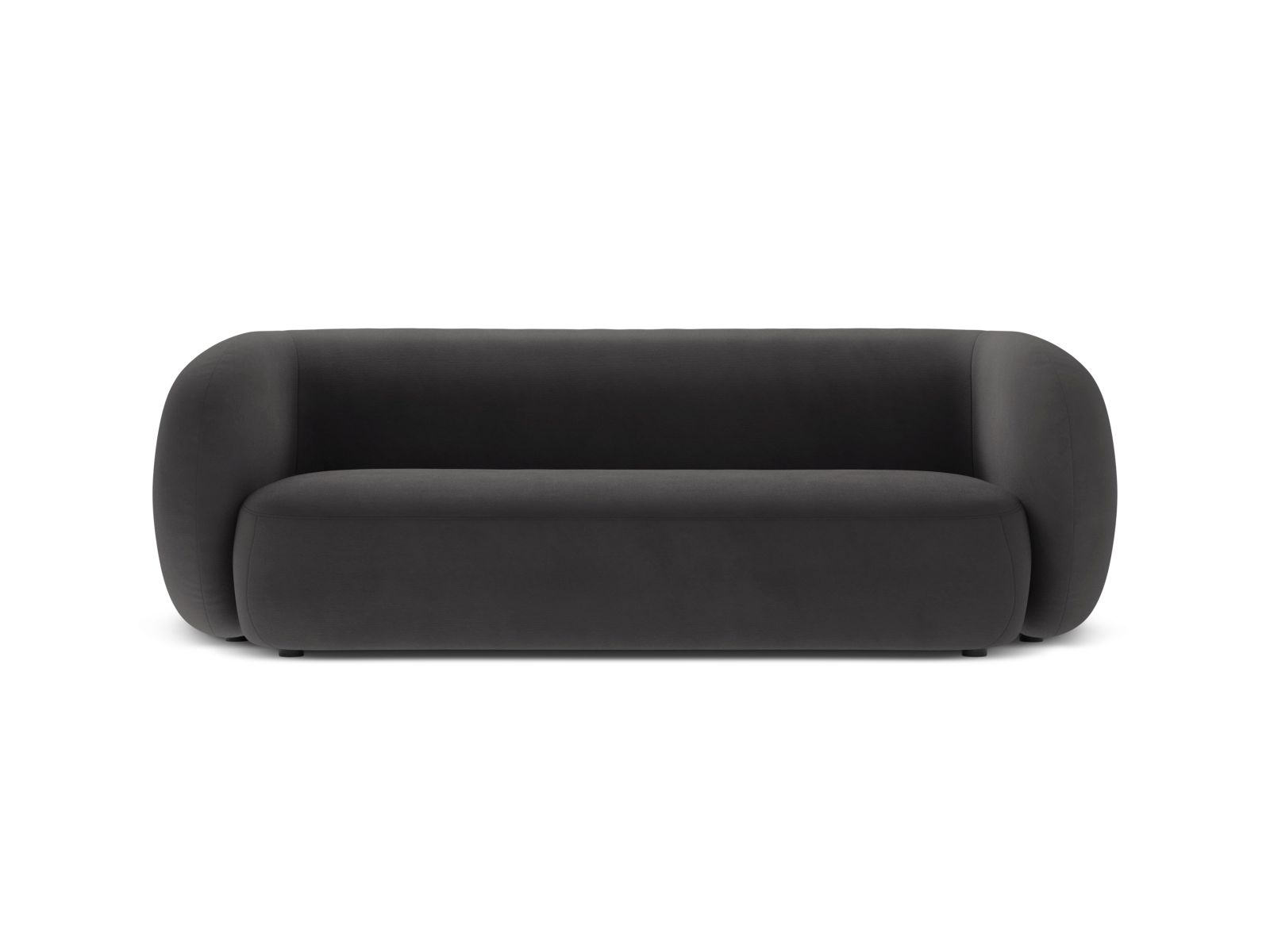 Velvet Modular Sofa, "Kate", 3 Seats, 213x99x76