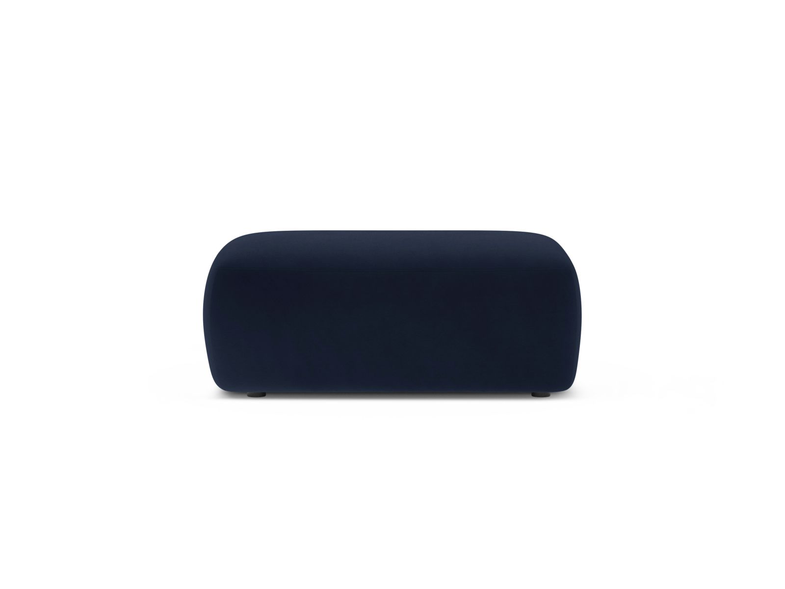 Velvet Pouf, "Kate", 1 Seat, 99x60x43
