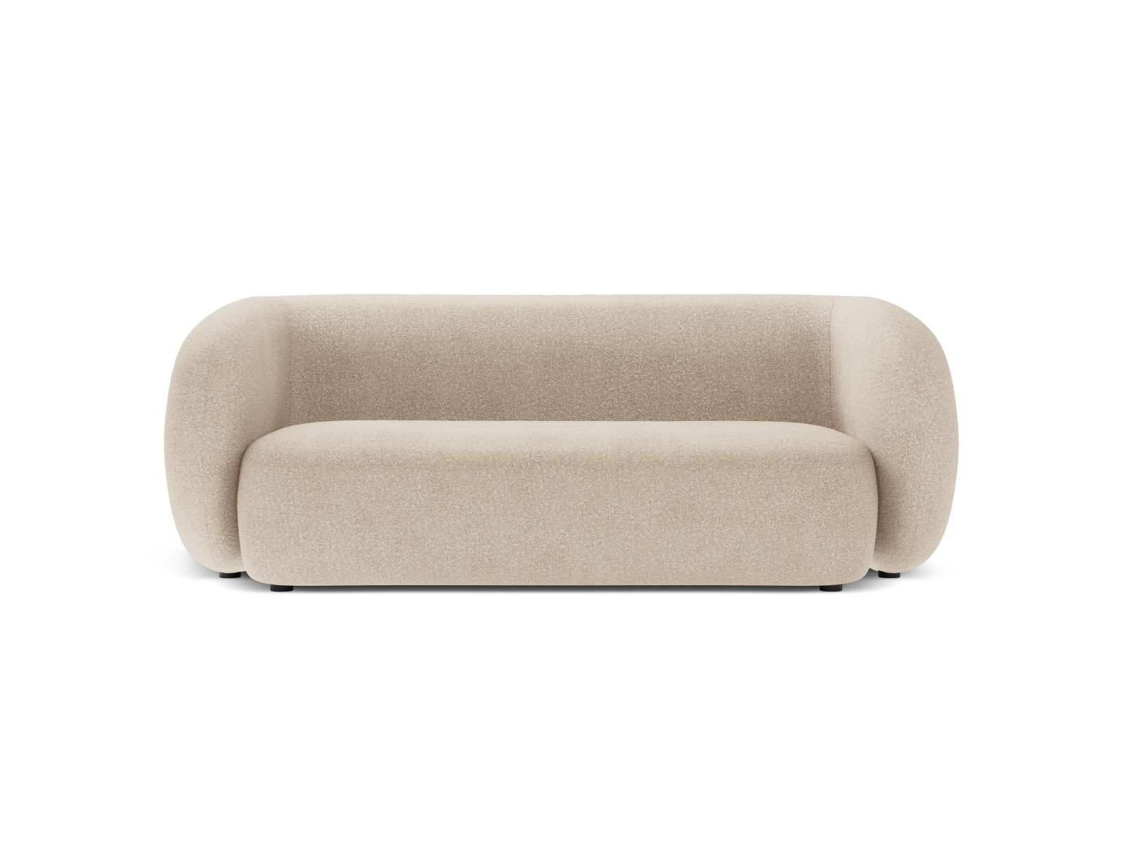Boucle Modular Sofa, "Kate", 2 Seats, 183x99x76
