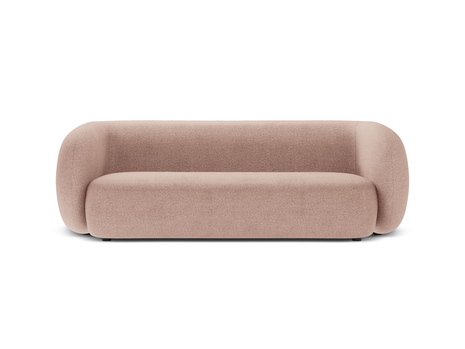 Boucle Modular Sofa, "Kate", 3 Seats, 213x99x76