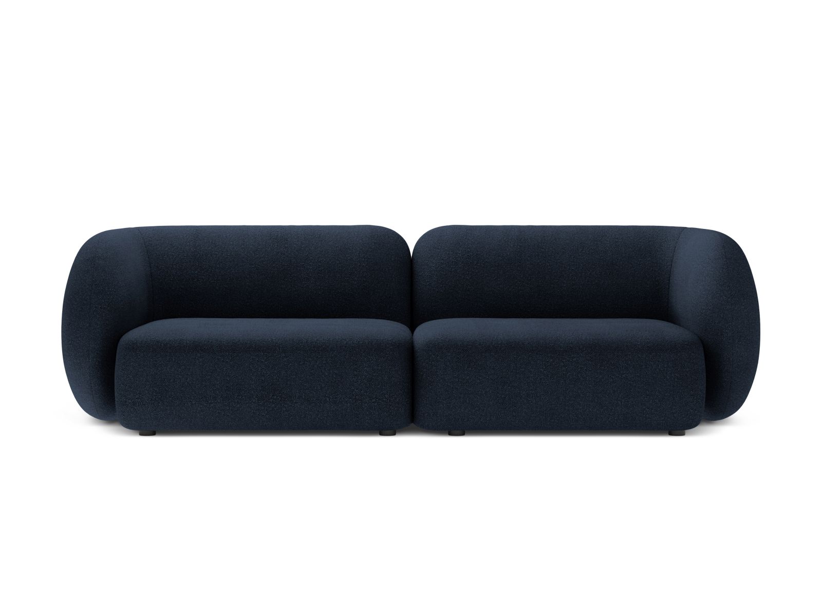 Boucle Modular Sofa, "Kate", 4 Seats, 243x99x76
