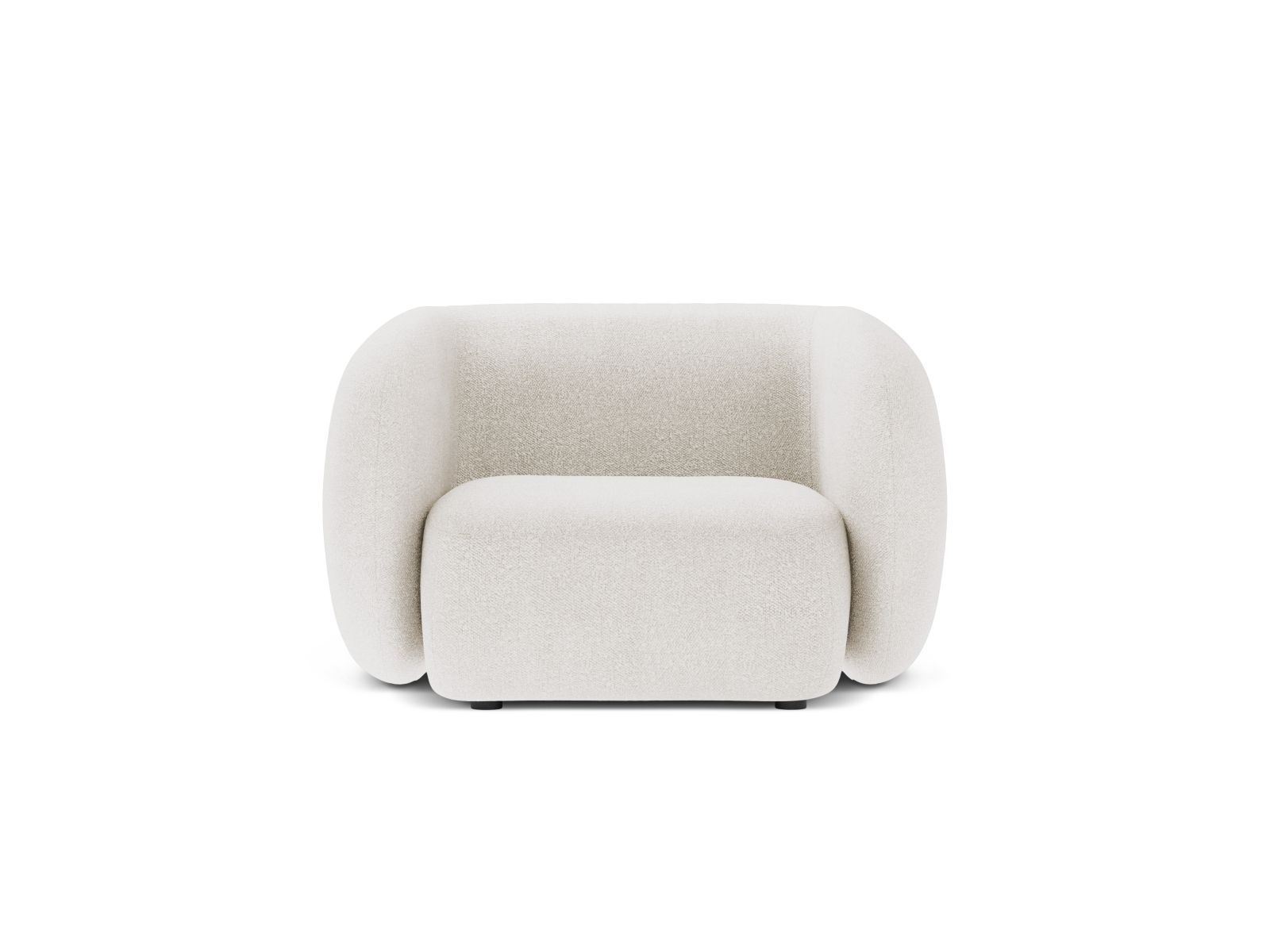 Boucle Armchair, "Kate", 1 Seat, 108x89x76
