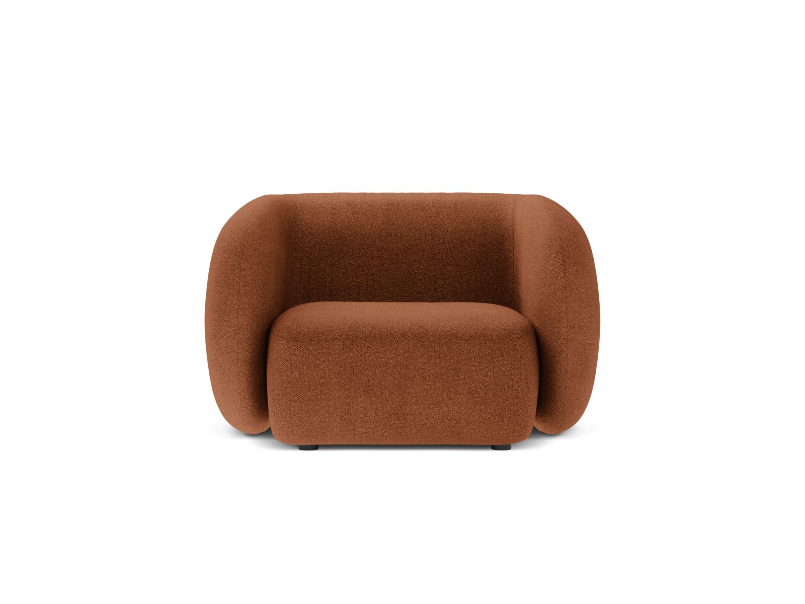 Boucle Armchair, "Kate", 1 Seat, 108x89x76