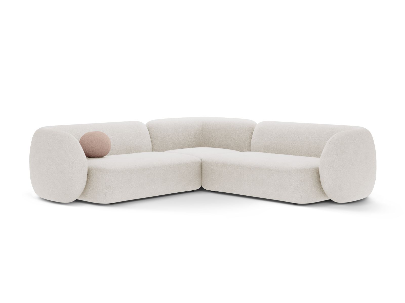 Modular Symmetrical Corner Sofa, "Kate", 5 Seats, 252x252x76
