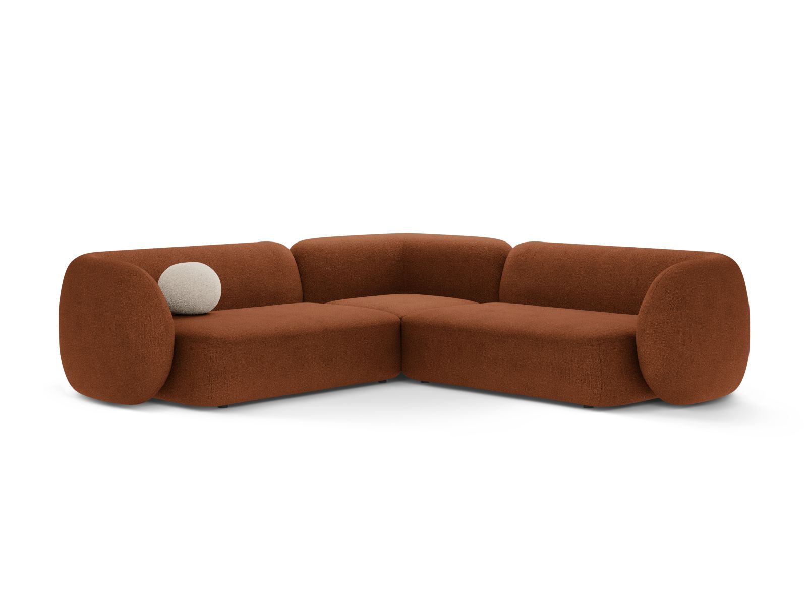 Modular Symmetrical Corner Sofa, "Kate", 5 Seats, 252x252x76