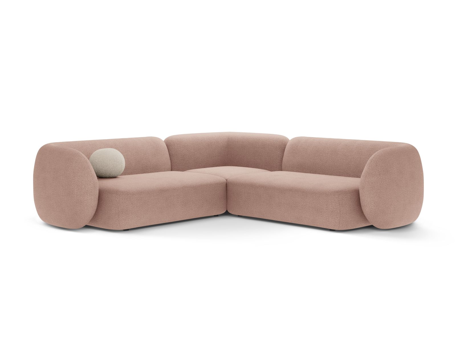 Modular Symmetrical Corner Sofa, "Kate", 5 Seats, 252x252x76