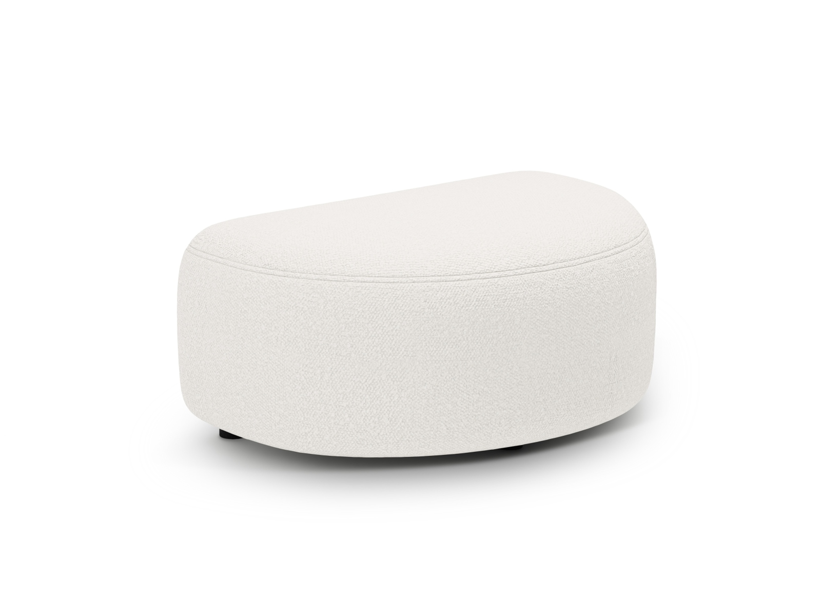 Boucle Pouf, "Kate", 1 Seat, 99x60x43