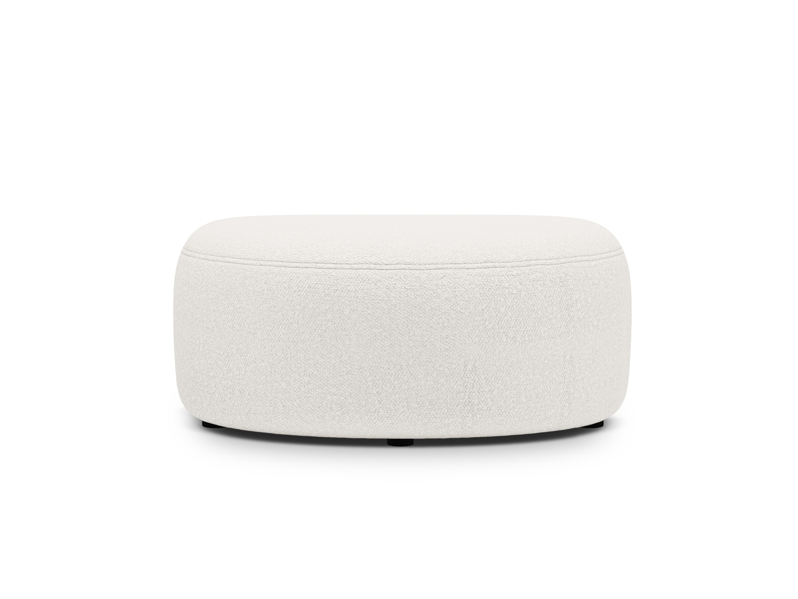 Boucle Pouf, "Kate", 1 Seat, 99x60x43