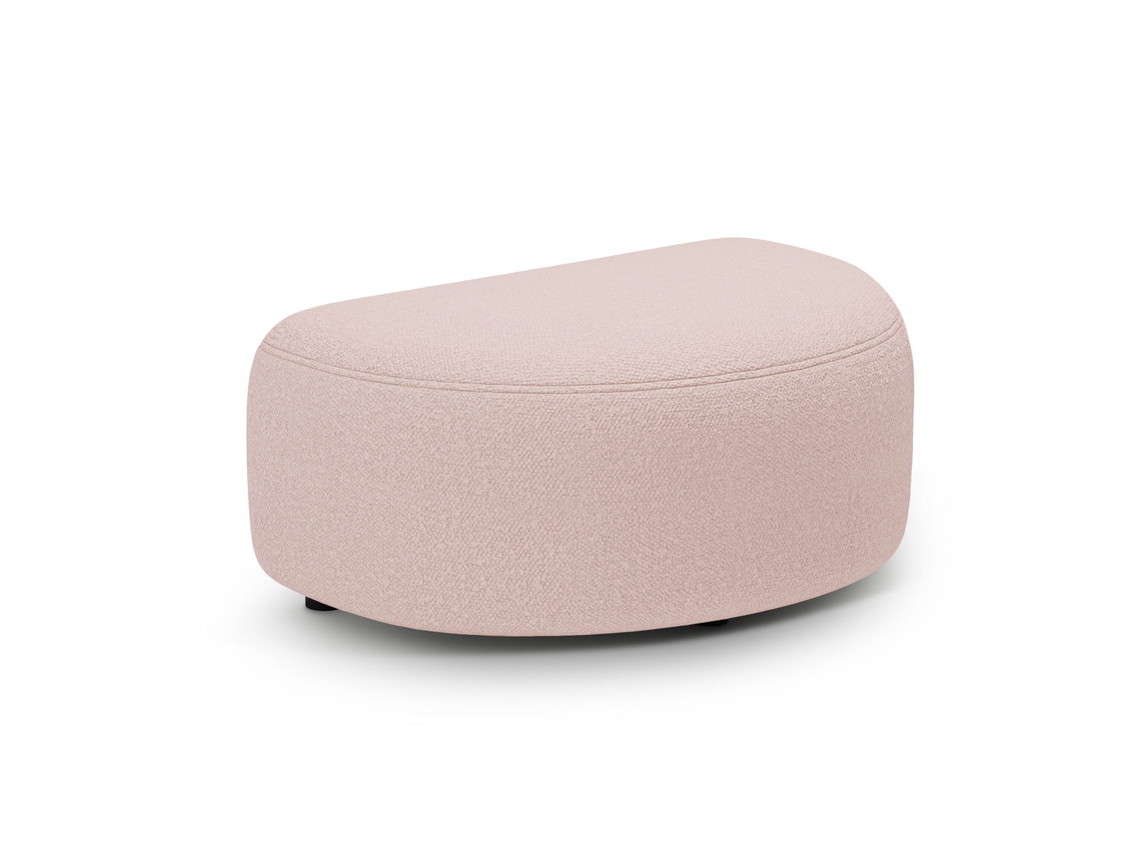 Boucle Pouf, "Kate", 1 Seat, 99x60x43