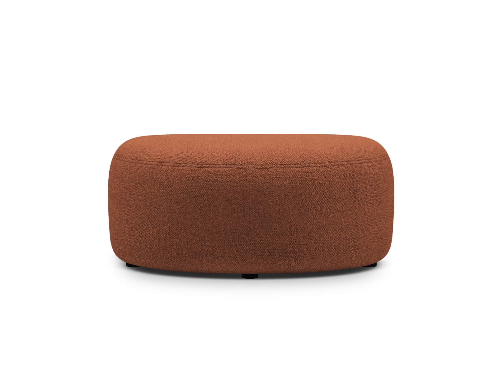 Boucle Pouf, "Kate", 1 Seat, 99x60x43