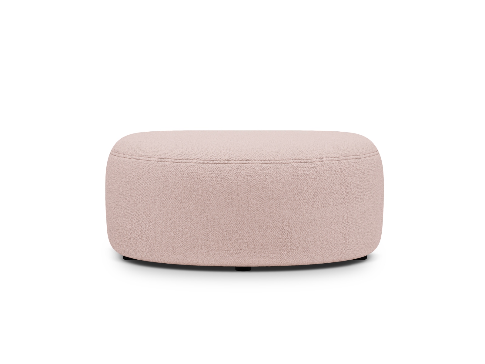 Boucle Pouf, "Kate", 1 Seat, 99x60x43