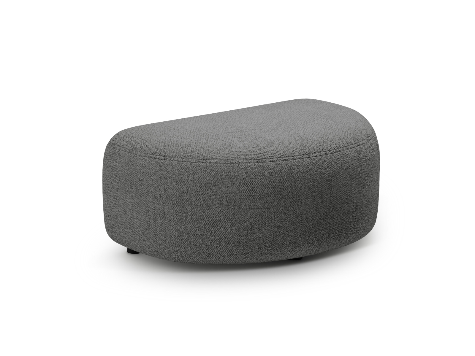 Boucle Pouf, "Kate", 1 Seat, 99x60x43