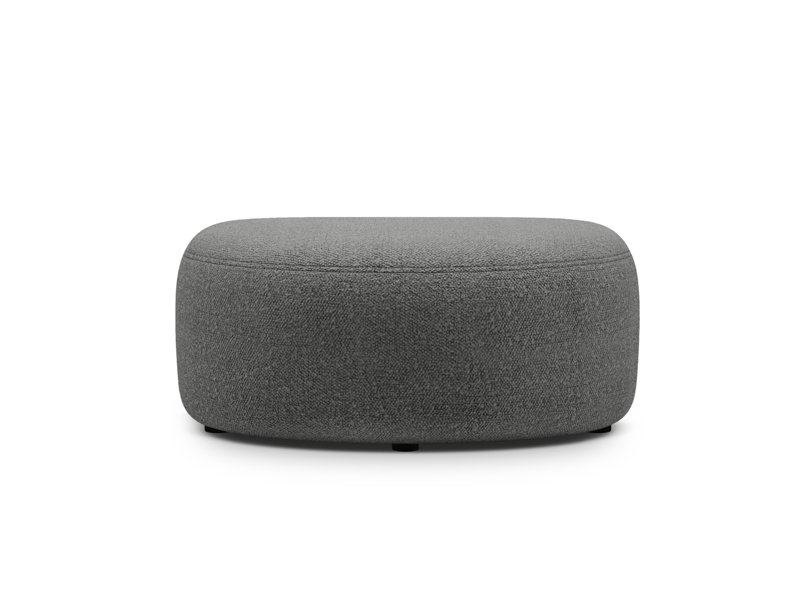 Boucle Pouf, "Kate", 1 Seat, 99x60x43