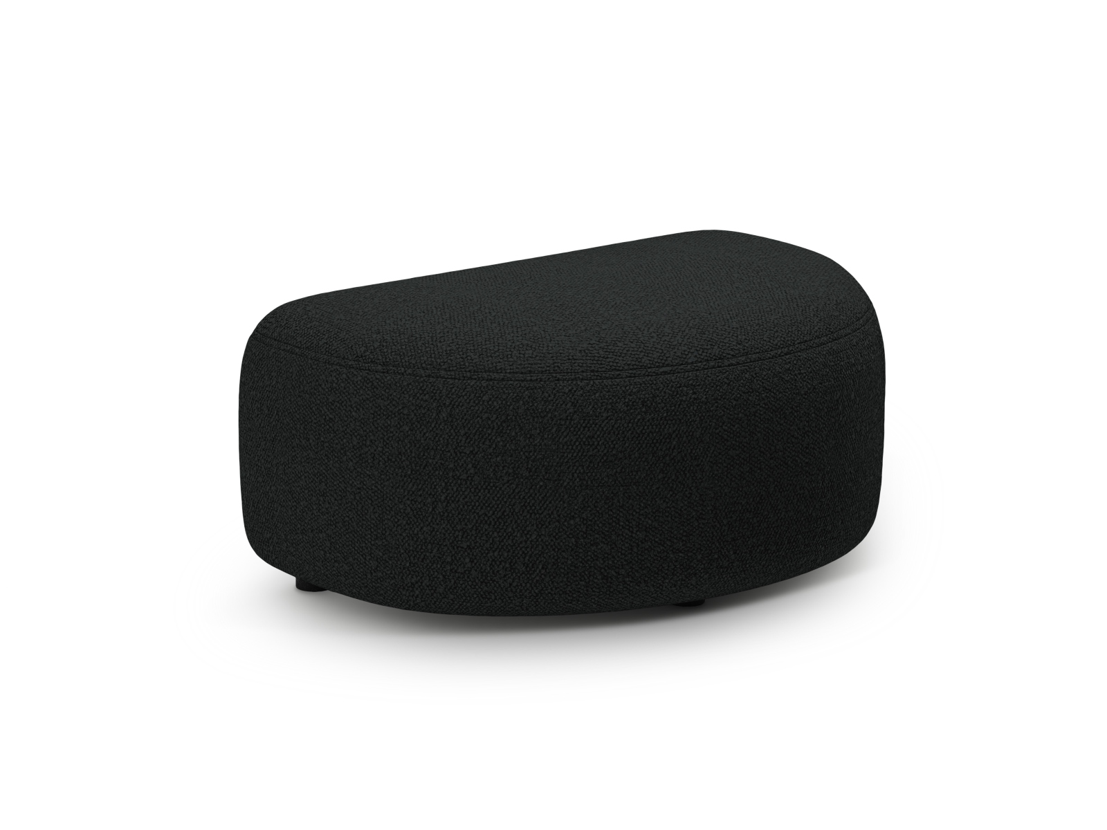 Boucle Pouf, "Kate", 1 Seat, 99x60x43