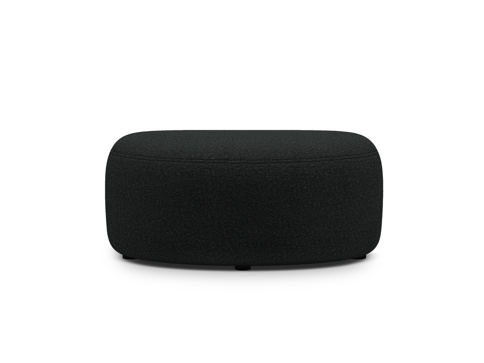 Boucle Pouf, "Kate", 1 Seat, 99x60x43
