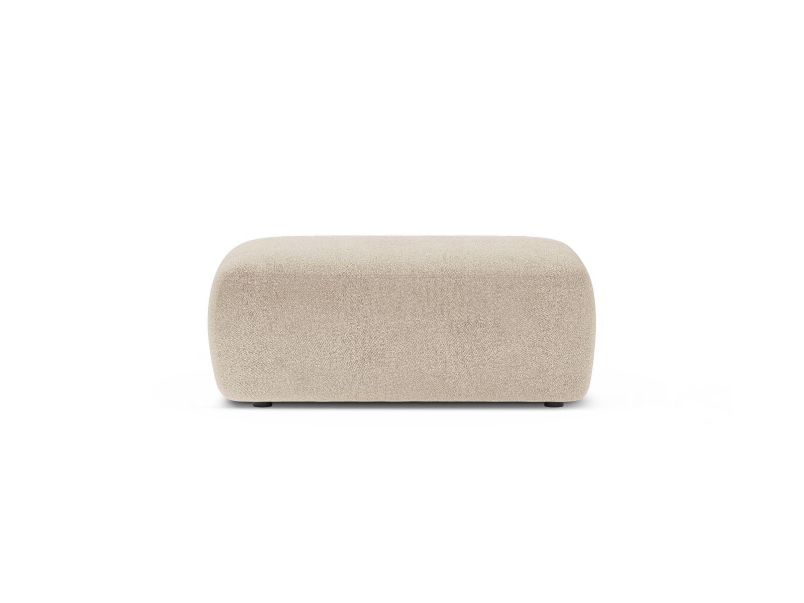 Boucle Pouf, "Kate", 1 Seat, 99x60x43