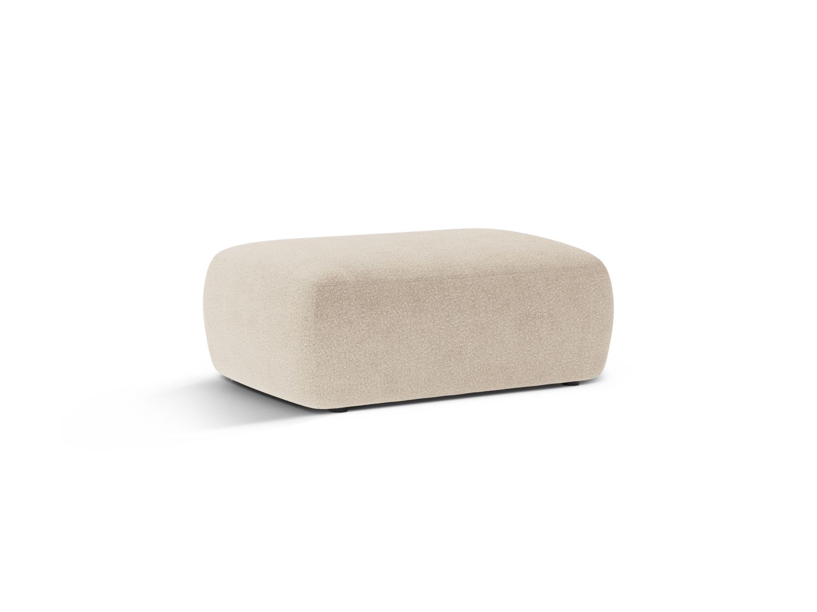 Boucle Pouf, "Kate", 1 Seat, 99x60x43