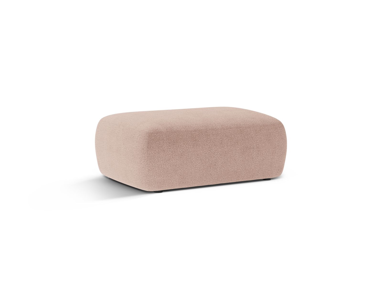 Boucle Pouf, "Kate", 1 Seat, 99x60x43