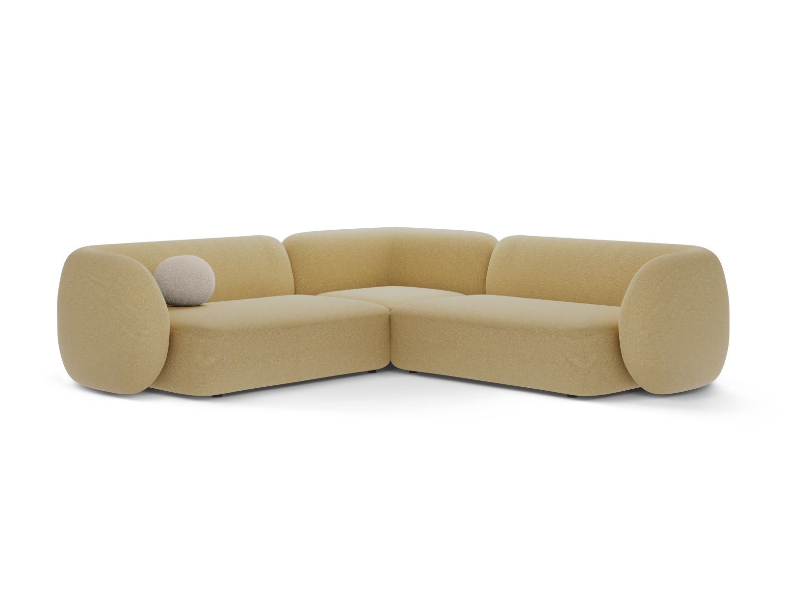 Modular Symmetrical Corner Sofa, "Kate", 5 Seats, 252x252x76