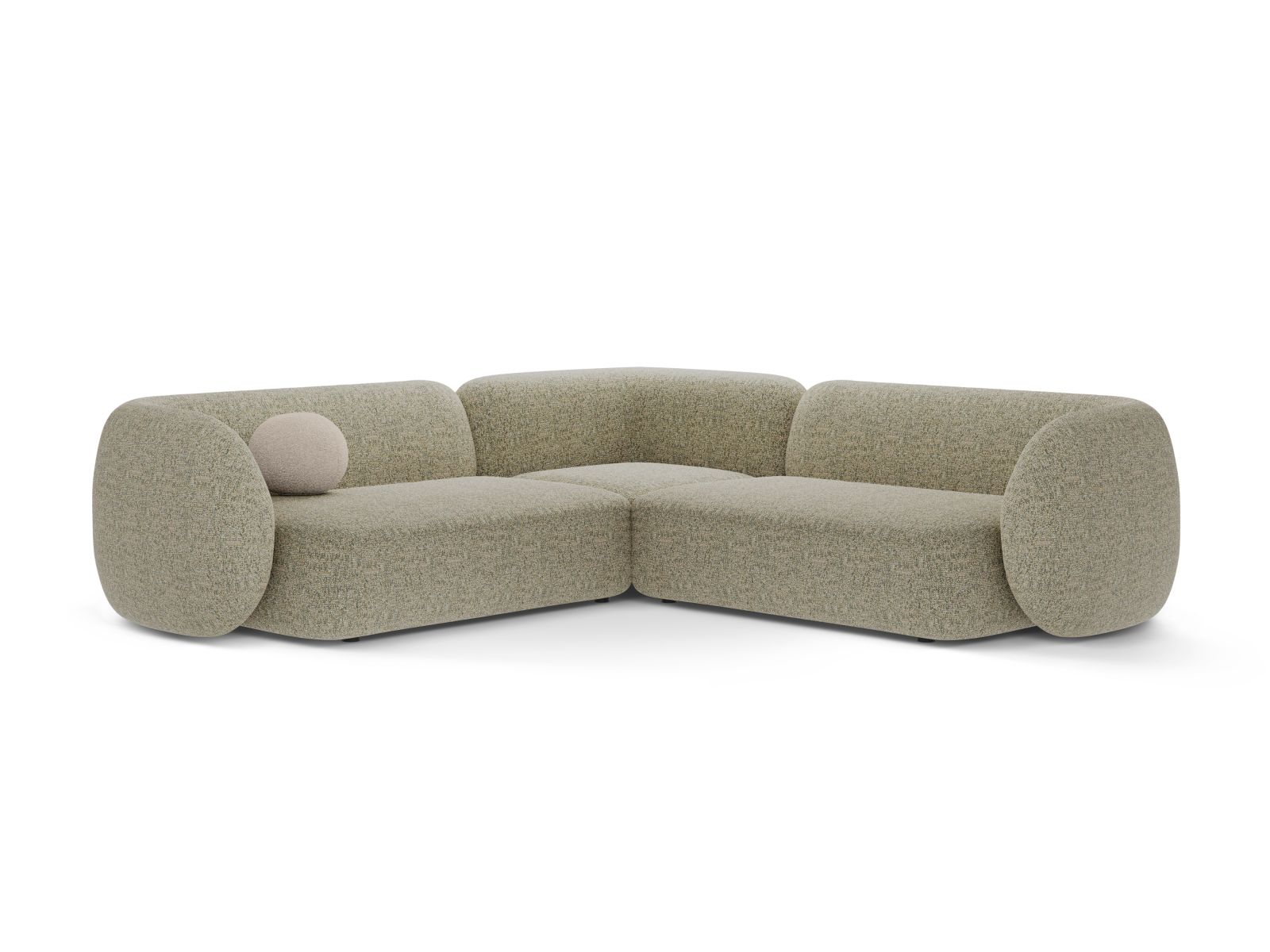 Modular Symmetrical Corner Sofa, "Kate", 5 Seats, 252x252x76