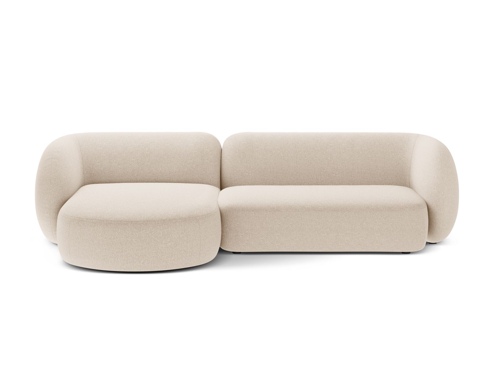 Modular Left Corner Sofa, "Kate", 3 Seats, 285x176x76