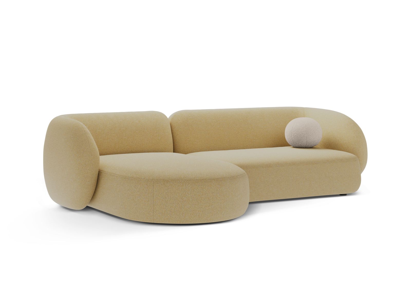 Modular Left Corner Sofa, "Kate", 3 Seats, 285x176x76