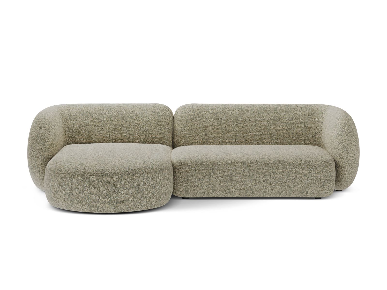 Modular Left Corner Sofa, "Kate", 3 Seats, 285x176x76