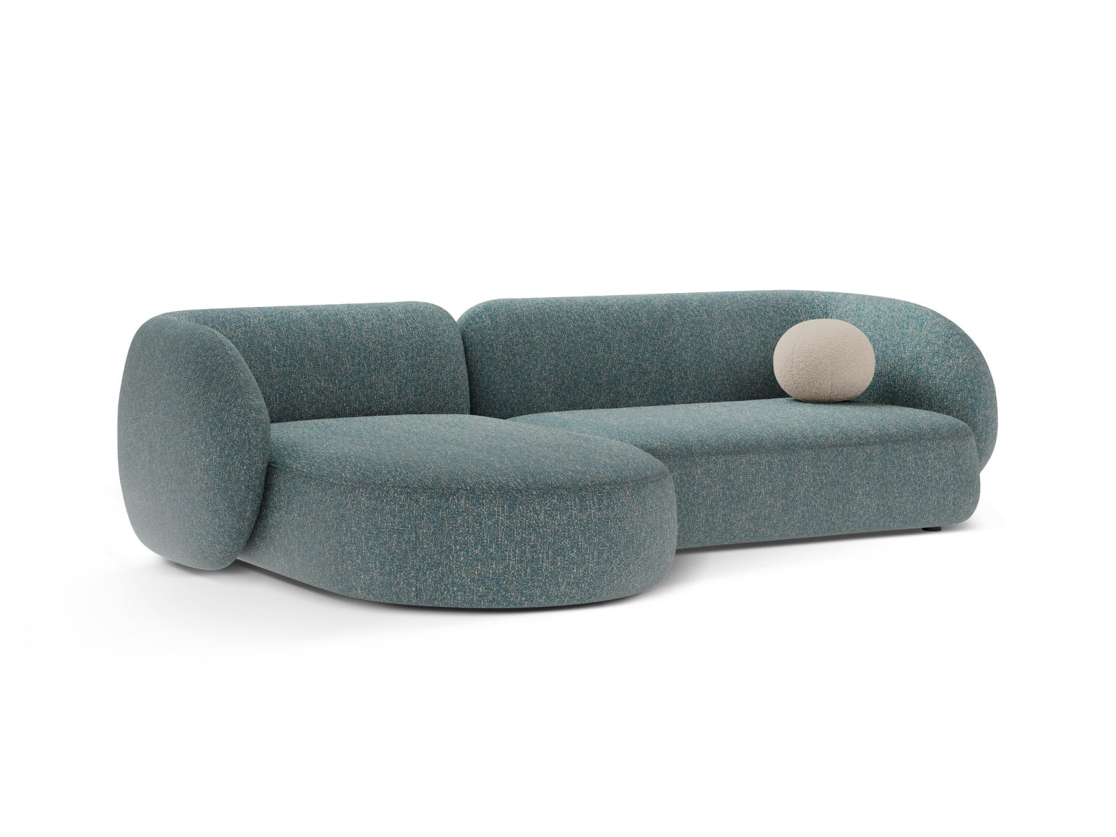 Modular Left Corner Sofa, "Kate", 3 Seats, 285x176x76