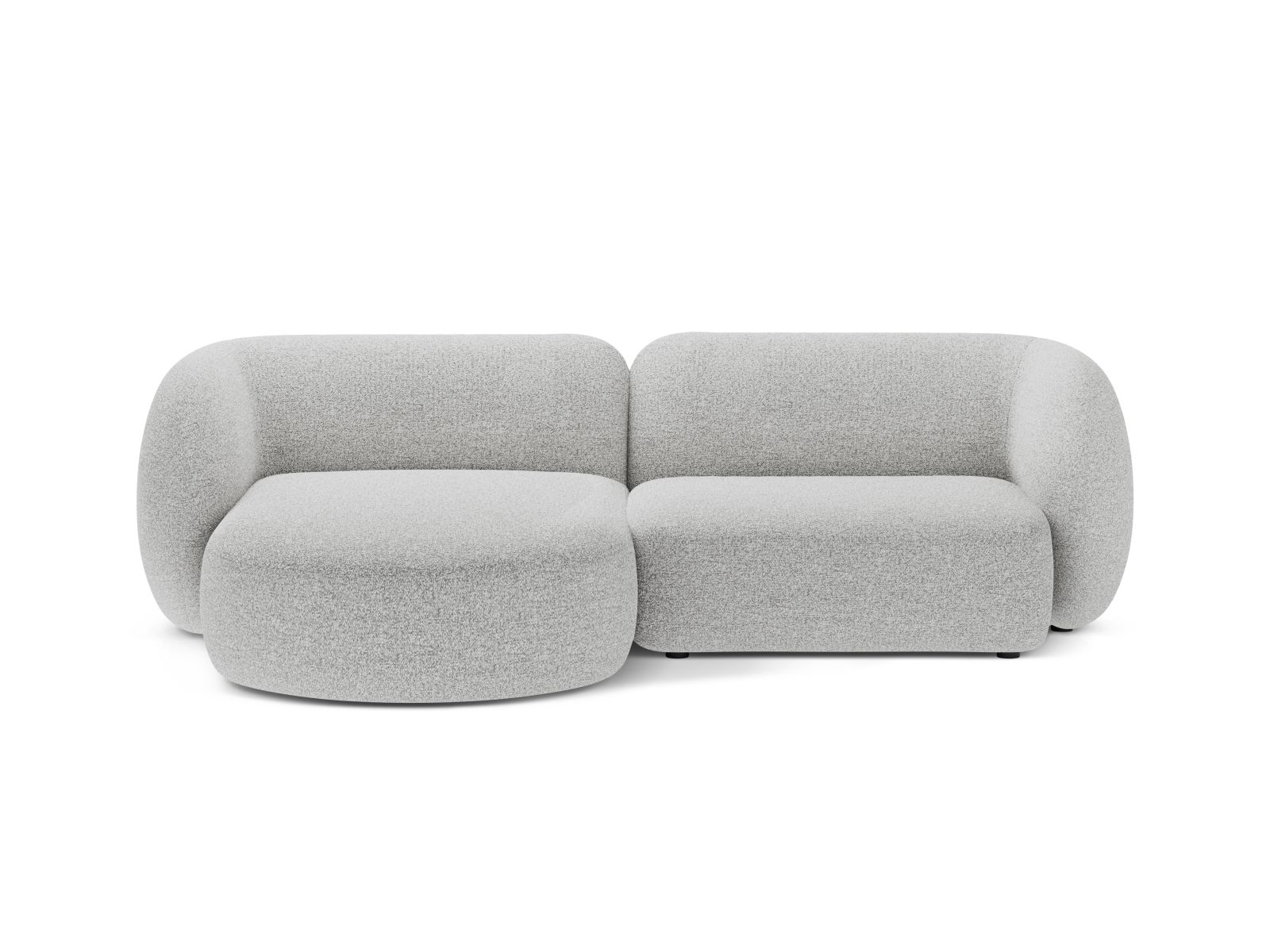 Modular Left Corner Sofa, "Kate", 2 Seats, 255x176x76
