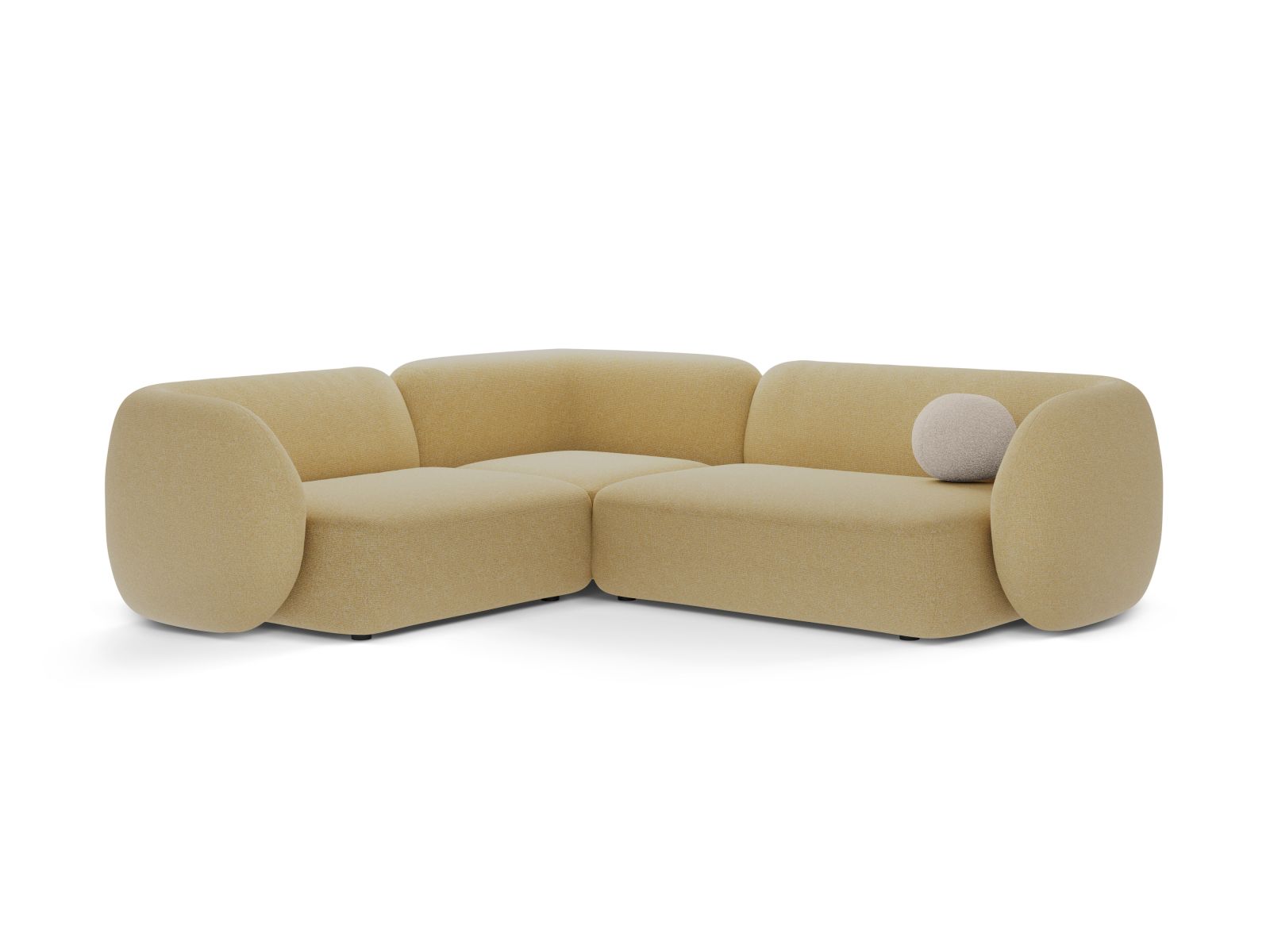 Modular Left Corner Sofa, "Kate", 4 Seats, 252x220x76