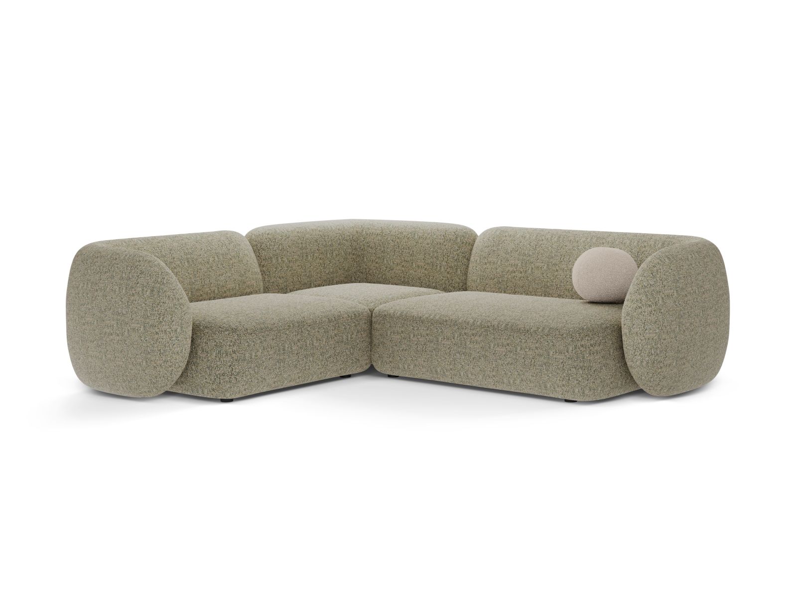 Modular Left Corner Sofa, "Kate", 4 Seats, 252x220x76