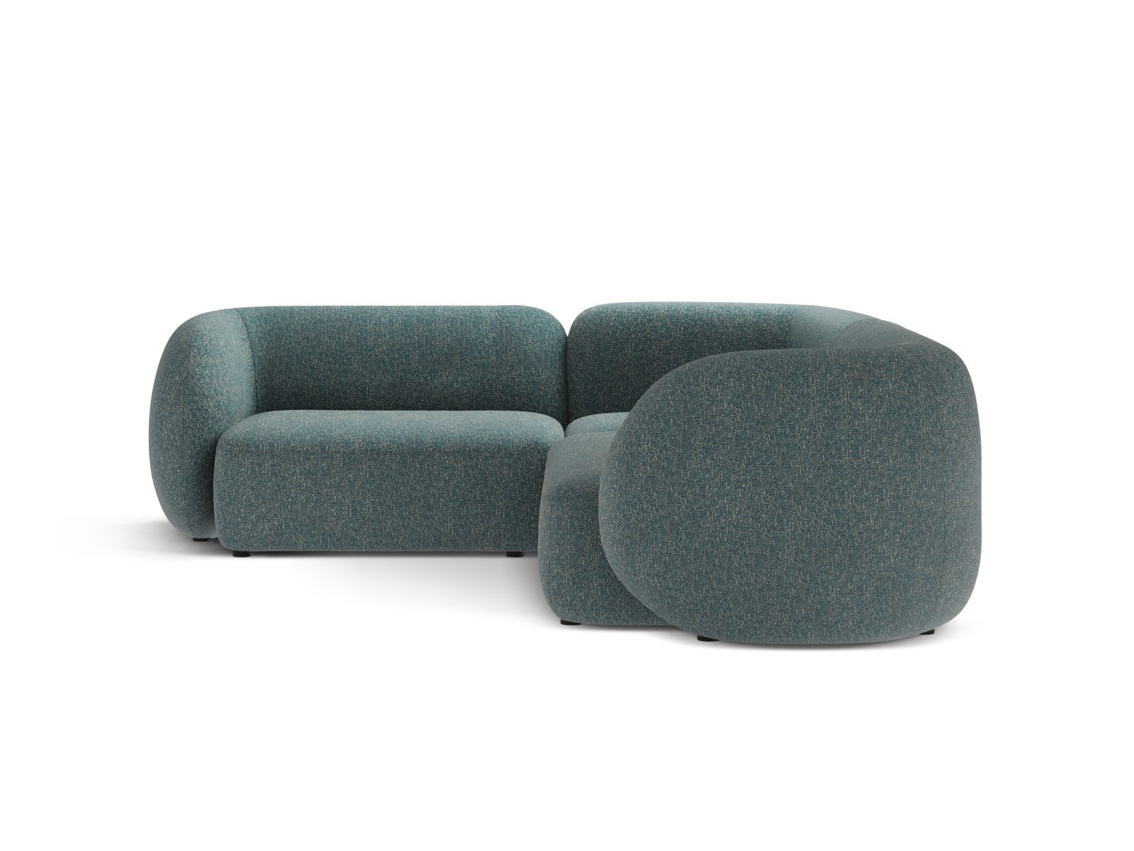 Modular Left Corner Sofa, "Kate", 4 Seats, 252x220x76