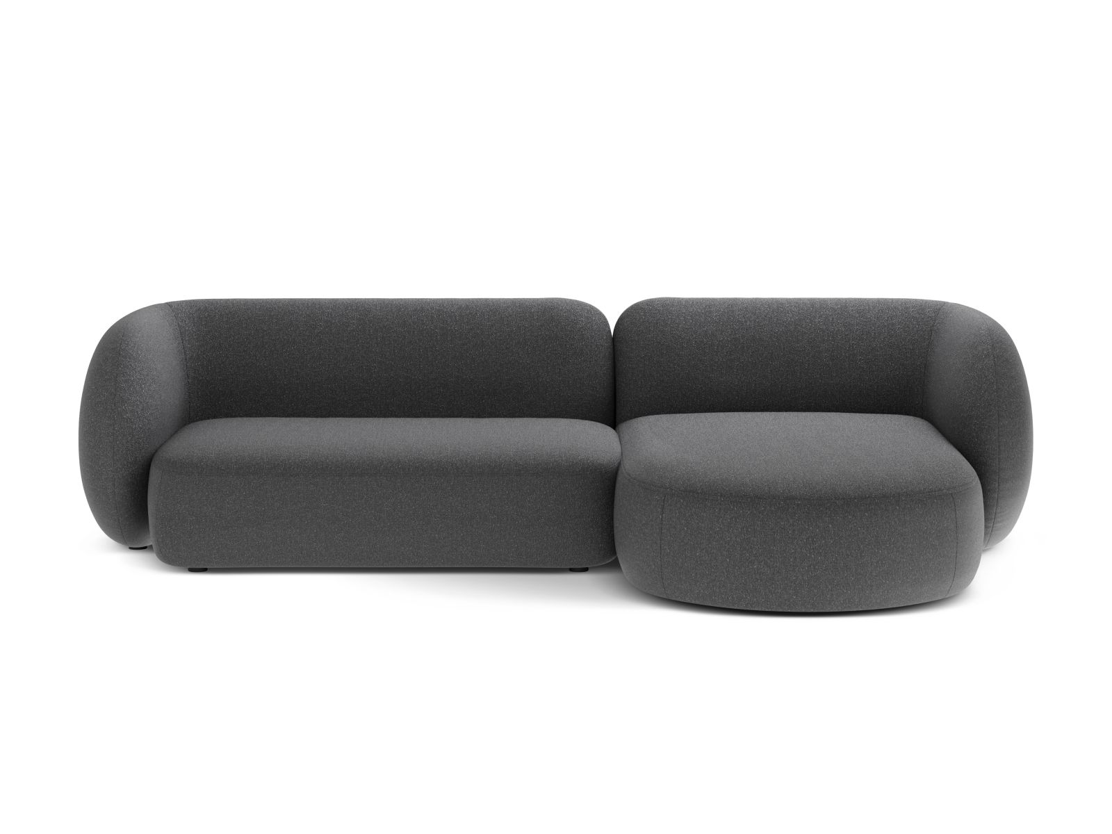 Modular Right Corner Sofa, "Kate", 3 Seats, 285x176x76