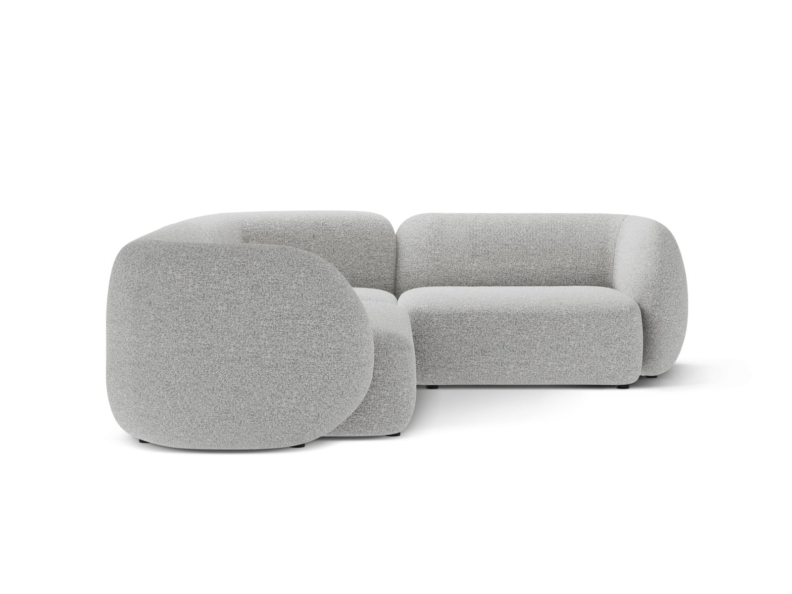 Modular Right Corner Sofa, "Kate", 4 Seats, 252x220x76