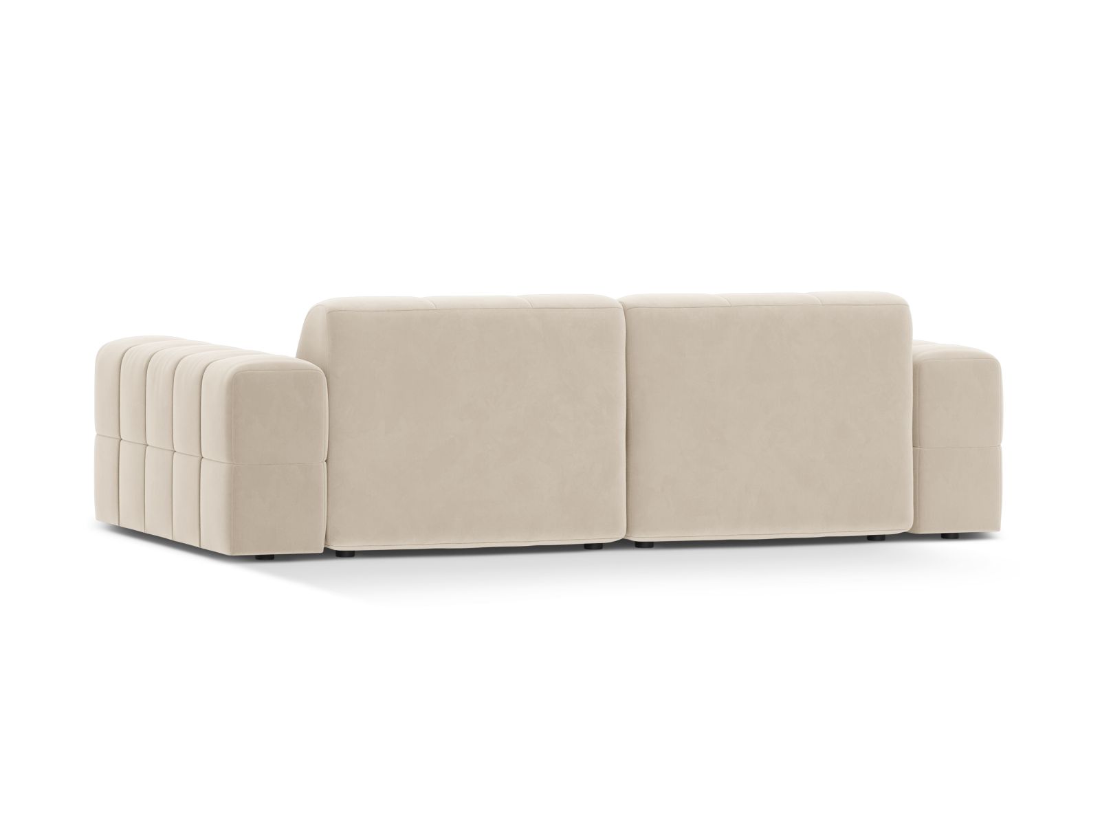 Velvet Sofa, "Jennifer", 3 Seats, 212x102x78