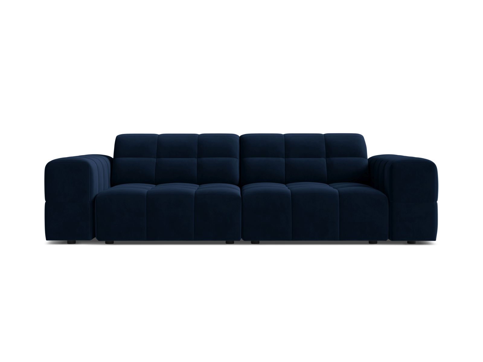Velvet Sofa, "Jennifer", 3 Seats, 212x102x78