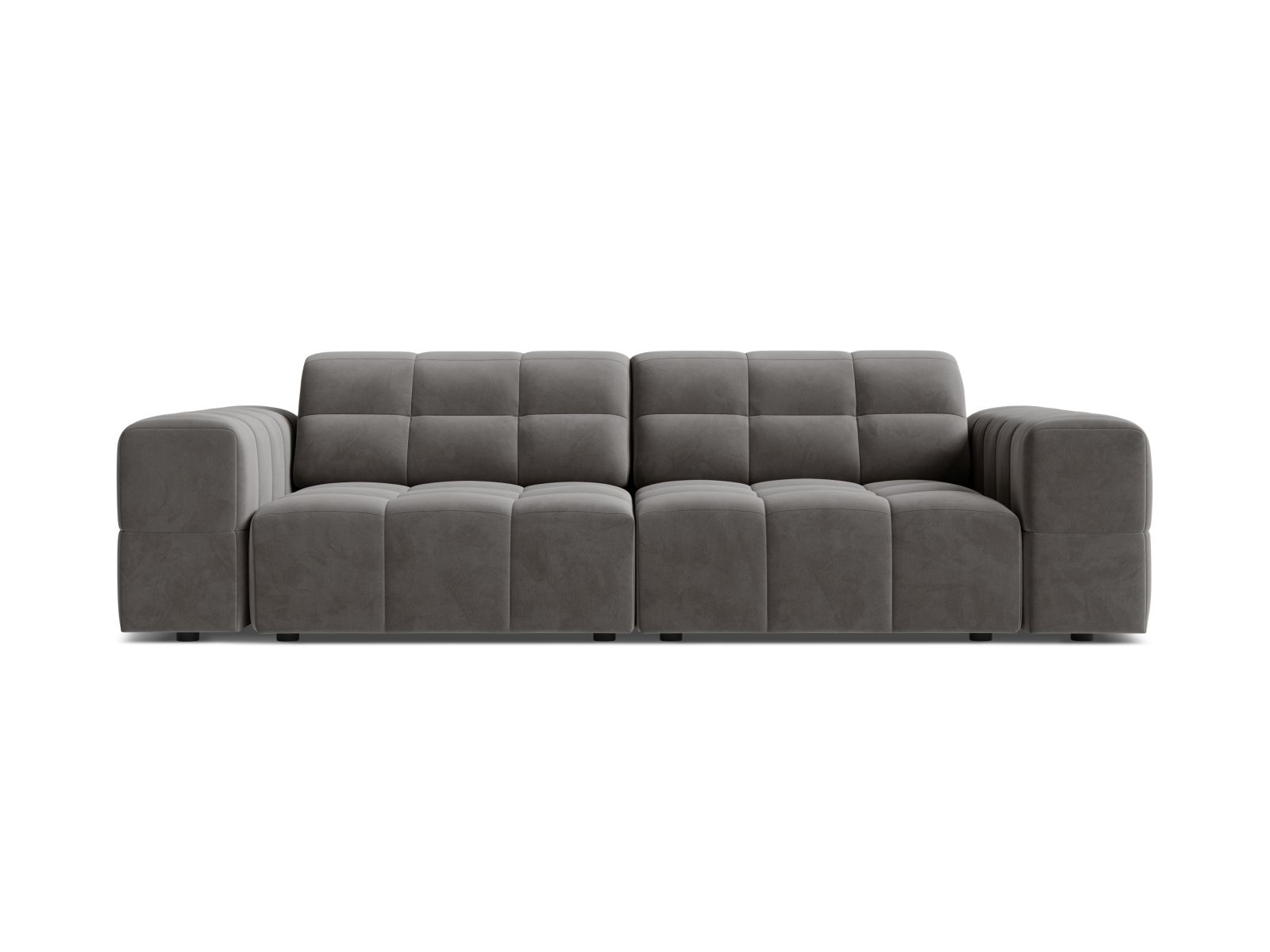 Velvet Sofa, "Jennifer", 3 Seats, 212x102x78