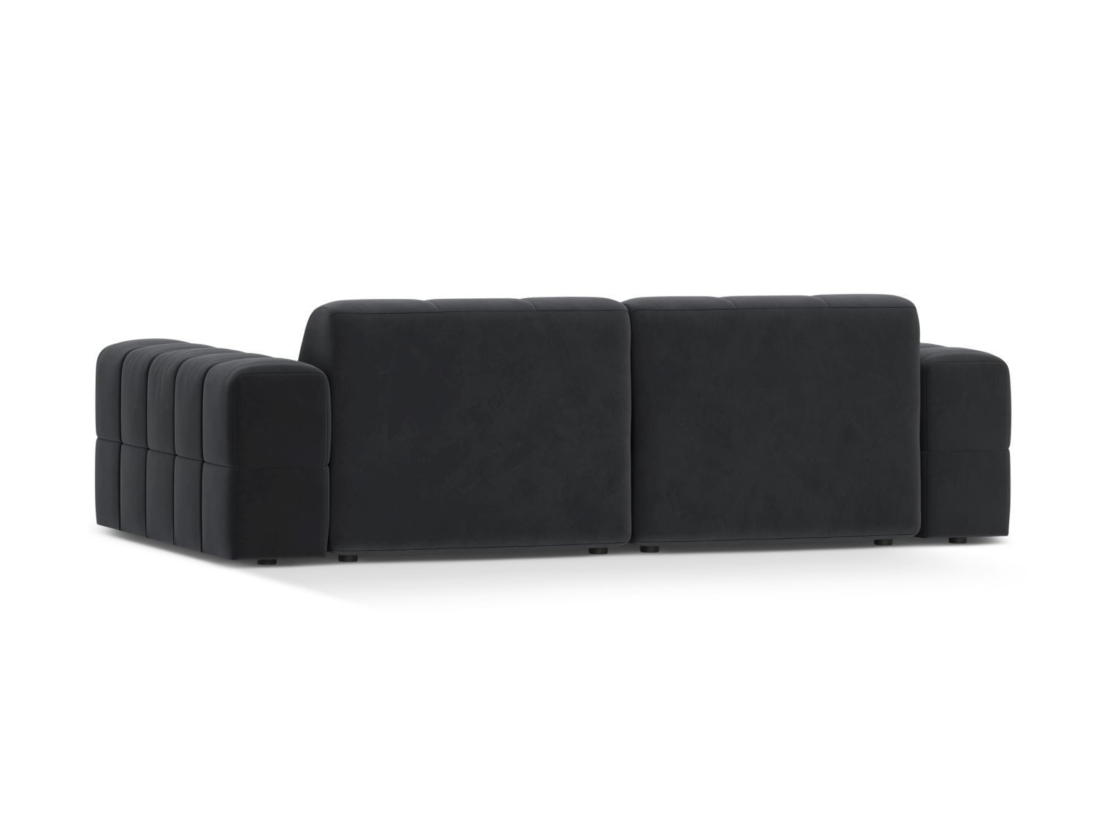 Velvet Sofa, "Jennifer", 3 Seats, 212x102x78
