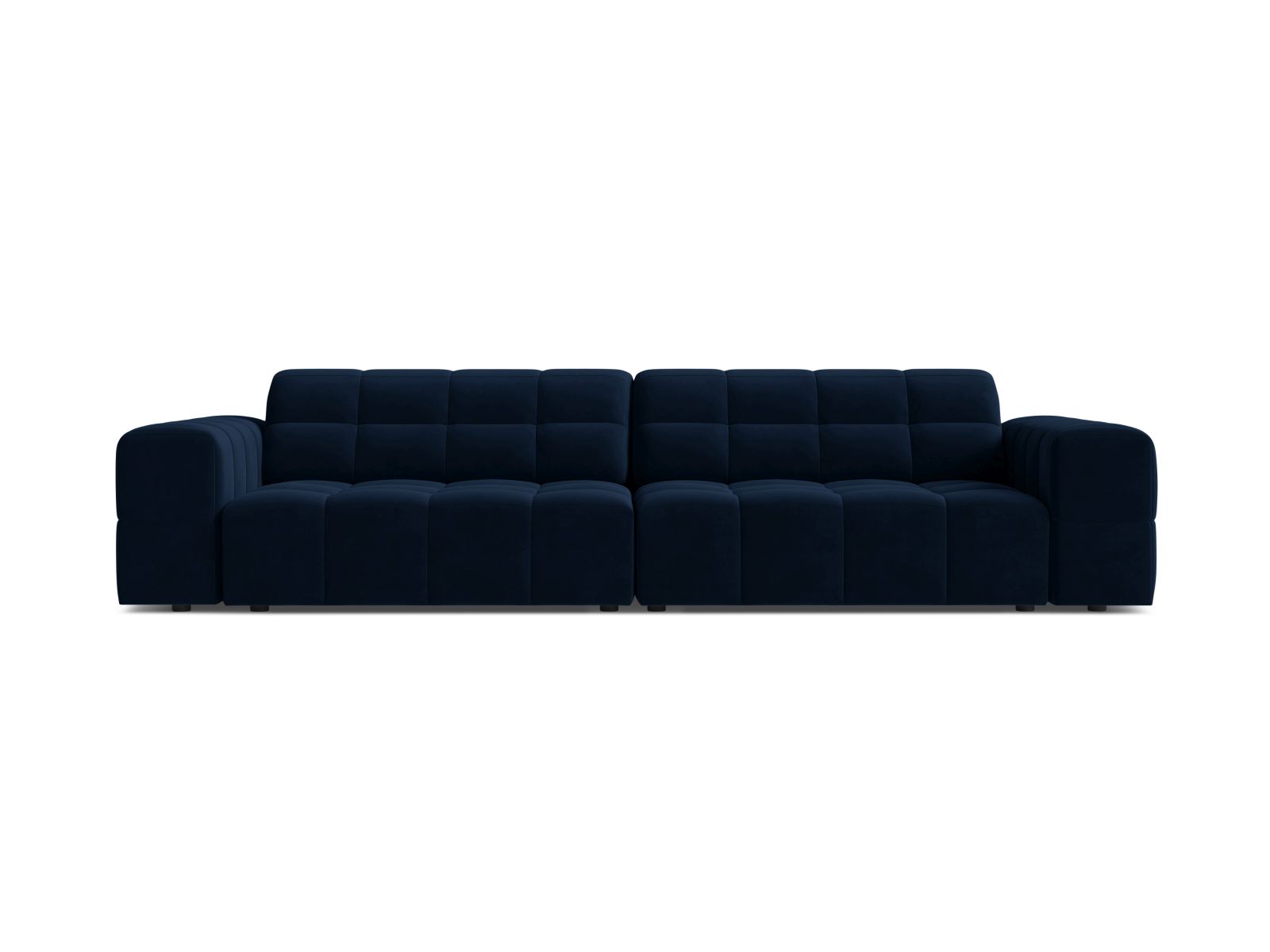 Velvet Sofa, "Jennifer", 4 Seats, 252x102x78