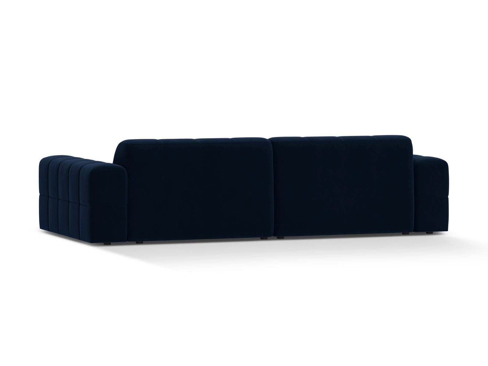 Velvet Sofa, "Jennifer", 4 Seats, 252x102x78