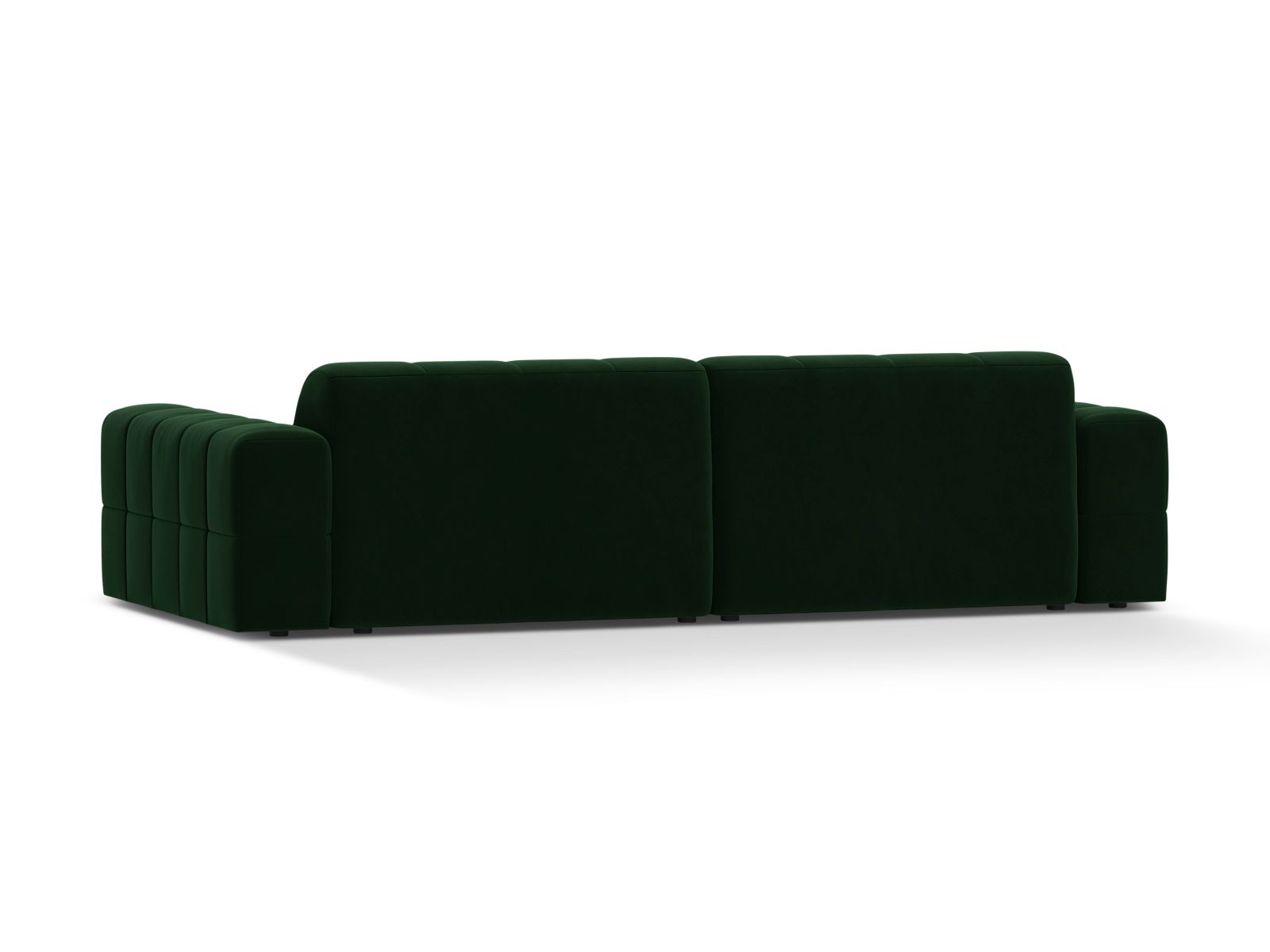 Velvet Sofa, "Jennifer", 4 Seats, 252x102x78