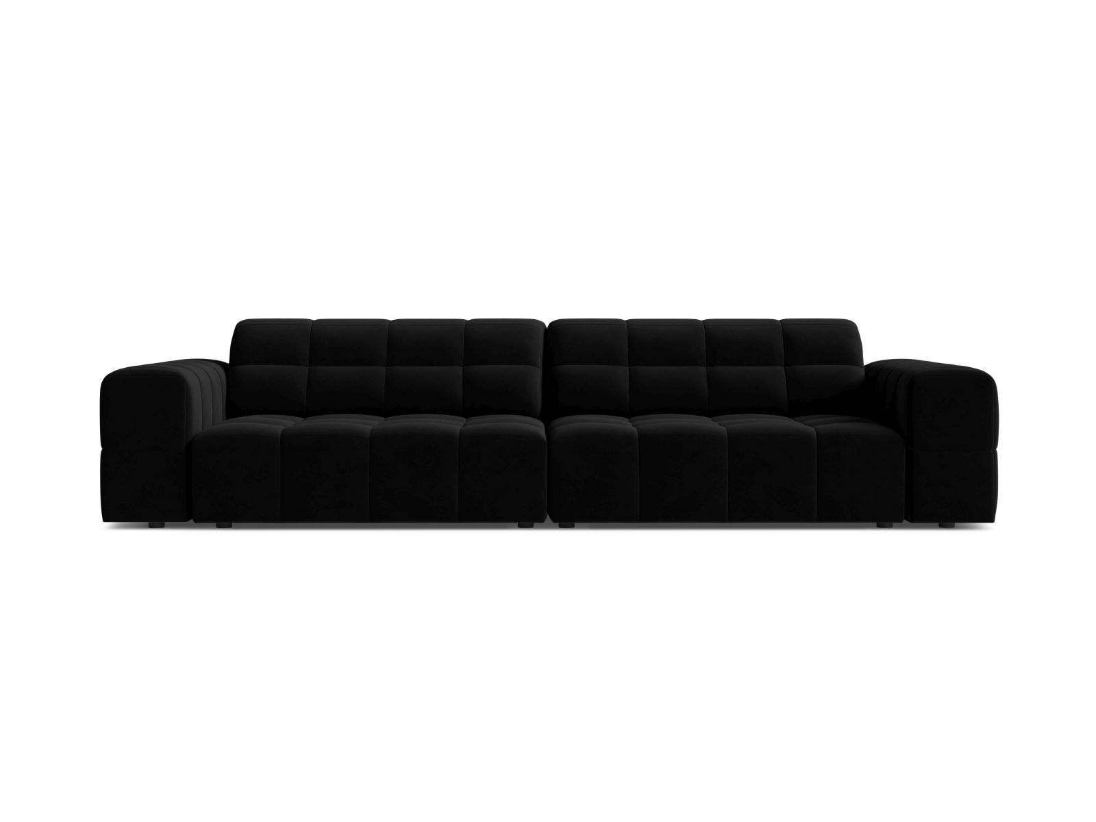 Velvet Sofa, "Jennifer", 4 Seats, 252x102x78