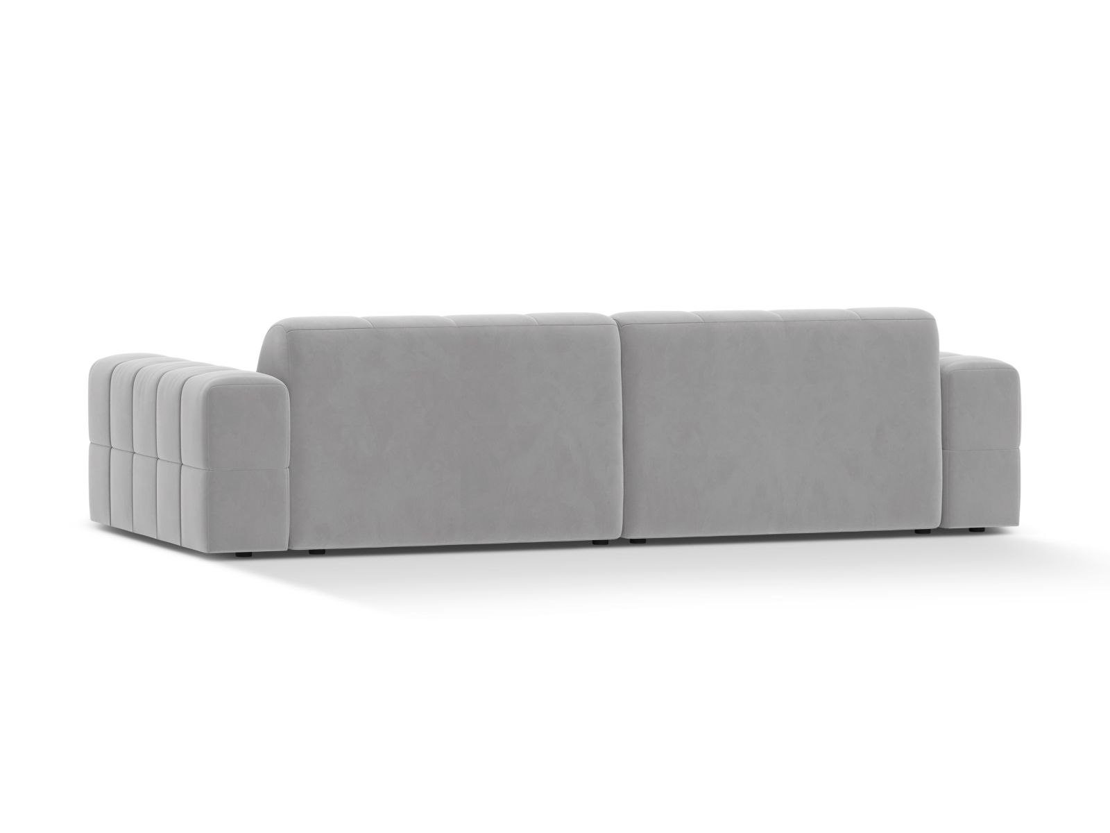 Velvet Sofa, "Jennifer", 4 Seats, 252x102x78