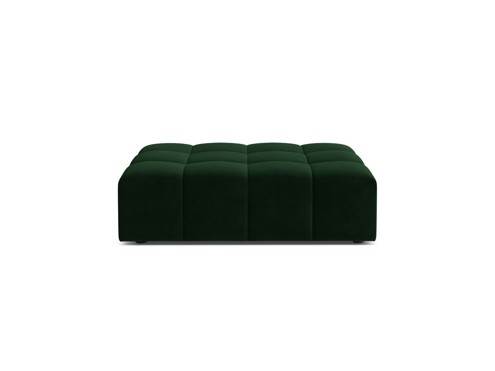 Velvet Pouf, "Jennifer", 1 Seat, 102x84x42