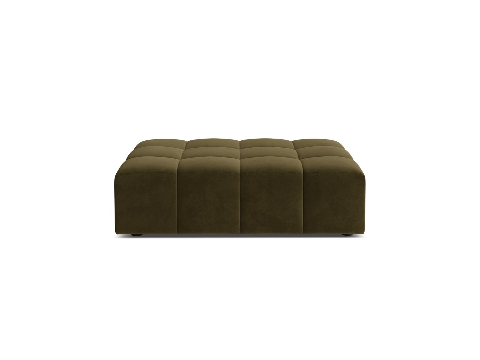 Velvet Pouf, "Jennifer", 1 Seat, 102x84x42