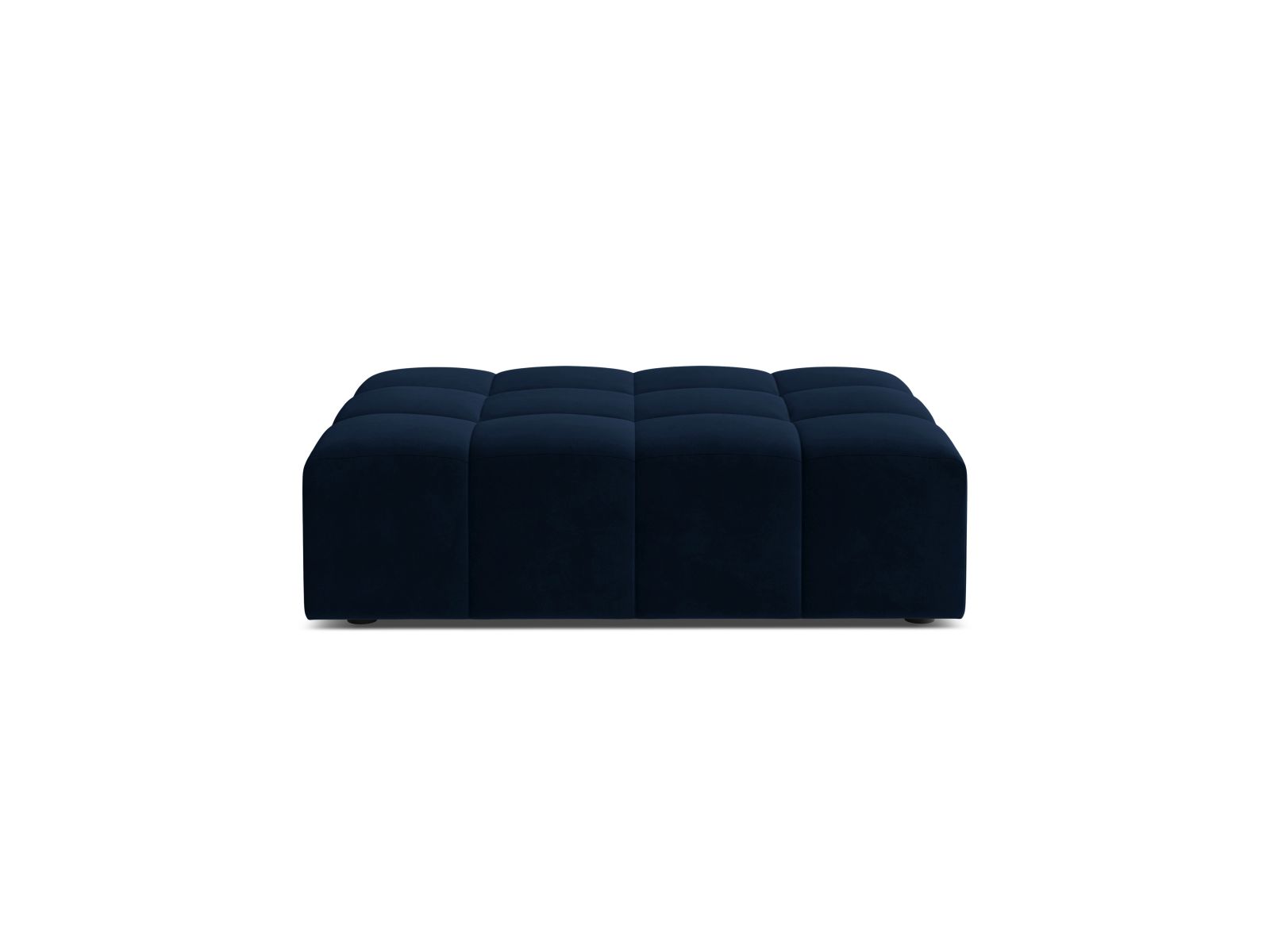 Velvet Pouf, "Jennifer", 1 Seat, 102x84x42
