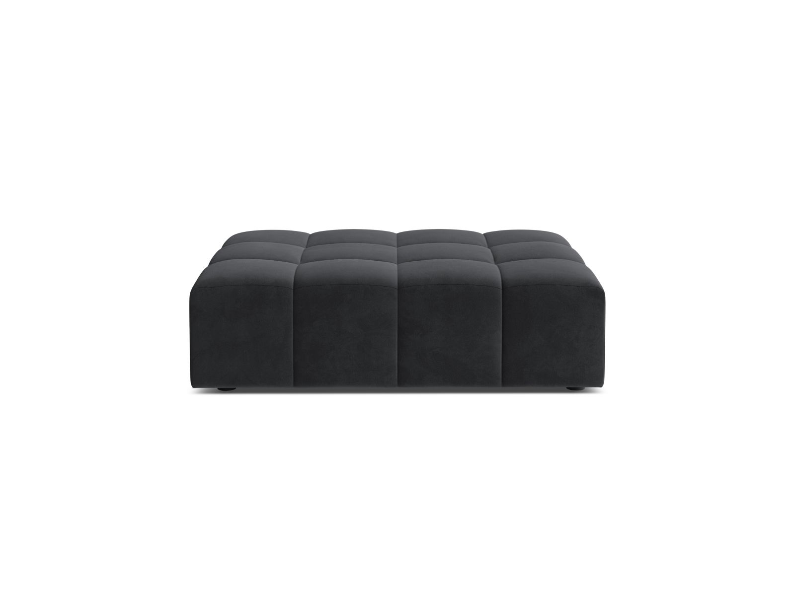 Velvet Pouf, "Jennifer", 1 Seat, 102x84x42