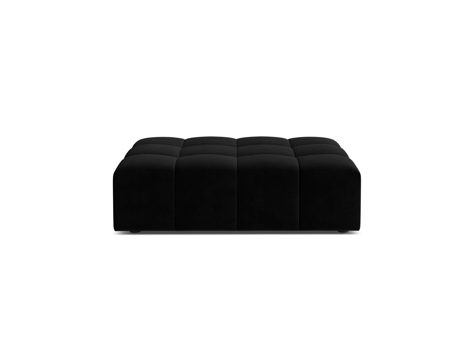 Velvet Pouf, "Jennifer", 1 Seat, 102x84x42