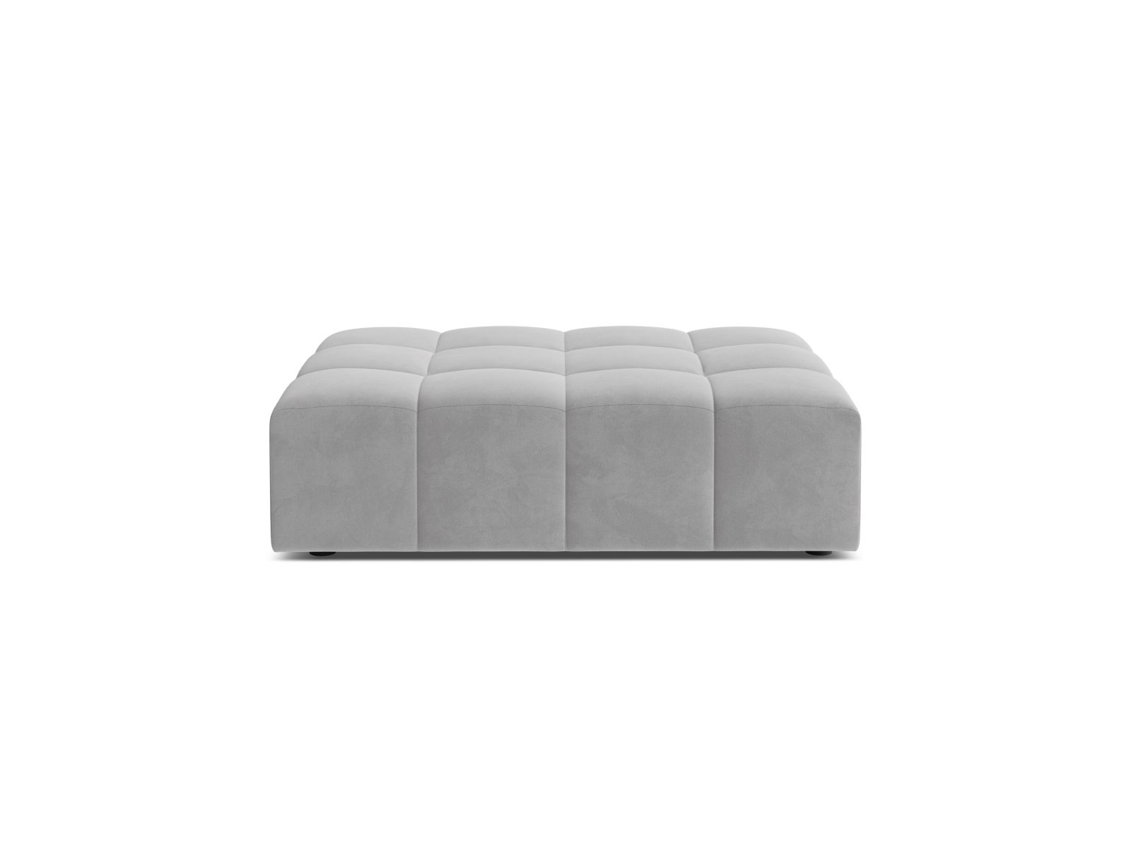 Velvet Pouf, "Jennifer", 1 Seat, 102x84x42